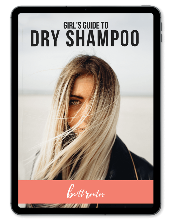 girl's guide to dry shampoo